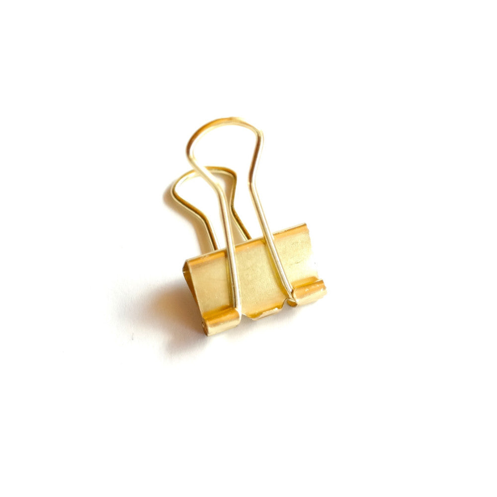 Foldback-Klammern in Rosé-Gold (4 Stück)